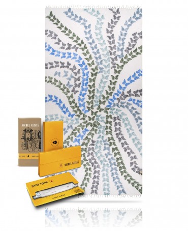 Палантин Унисекс HAND.W40-PAPILLON/BLANCHE